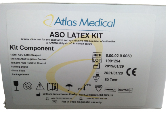 Image: ASOT Kit - An essential diagnostic tool for detecting and measuring Antistreptolysin O (ASO) antibodies in medical tests