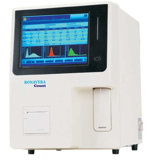 Image: Beacon_Bonavera Count - 3 Part Differential Hematology Analyzer, a cutting-edge device for complete blood analysis in medical diagnostics