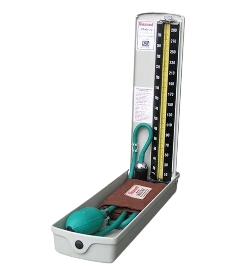 Image: Mercurial Blood Pressure Monitor - A traditional, accurate device for measuring blood pressure levels