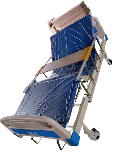 Image: Double Crank Bed - A versatile and adjustable hospital bed with dual cranks for improved patient comfort and care