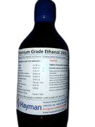 Image: Ethanol Absolute 2.5ltr - A container of high-purity ethanol suitable for various laboratory and industrial applications