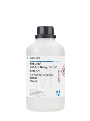 Image: Ethanol Absolute 2.5ltr - A container of high-purity ethanol suitable for various laboratory and industrial applications