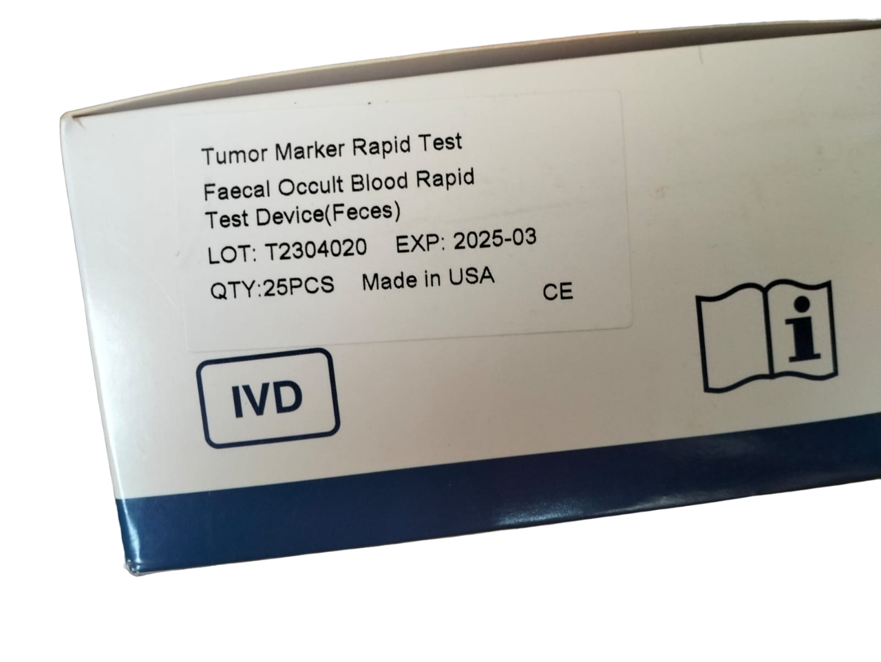 Image: Fecal Occult Blood (FOB) - A medical test used to detect hidden blood in stool samples, often used in colorectal cancer screening