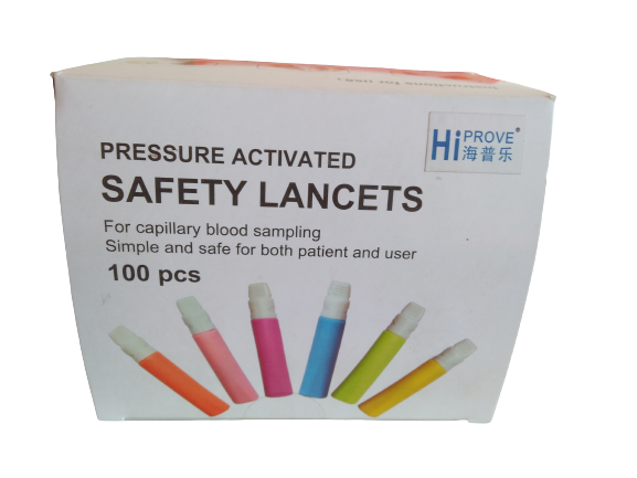Image: Safety Lancets - A medical device designed for safe and convenient blood sampling