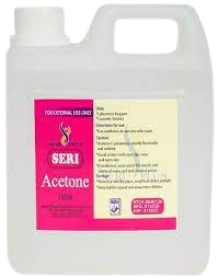 Image: Seri Laboratory Acetone - A chemical solution often used in laboratories for various applications